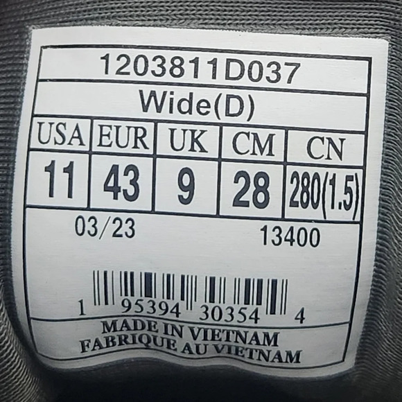 Brooks Womens Adrenaline GTS 23 Black Pink Running Shoes Sneakers Size 11 Wide D - Picture 9 of 9